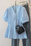 Chic Plus Size Office Blouse