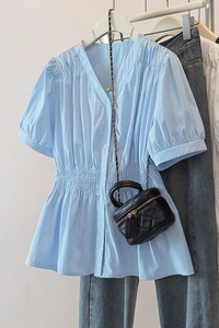 Chic Plus Size Office Blouse