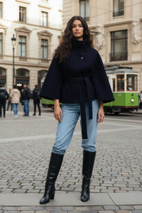 Everyday Cape Parka Coat