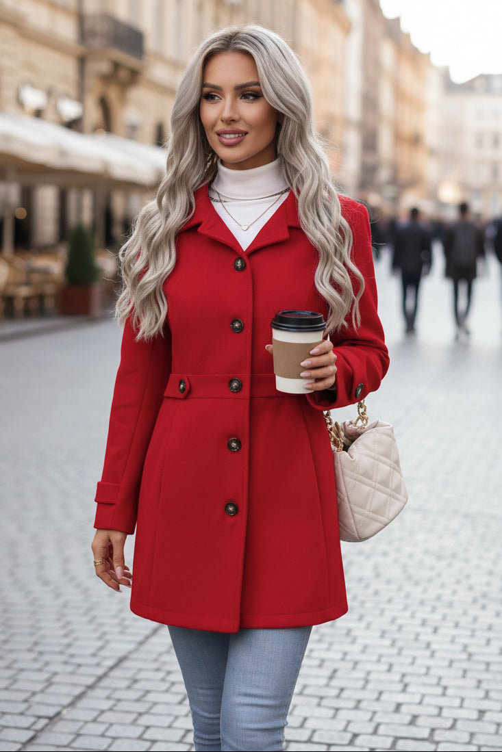 Refined Belted Parka for Everyday Wear