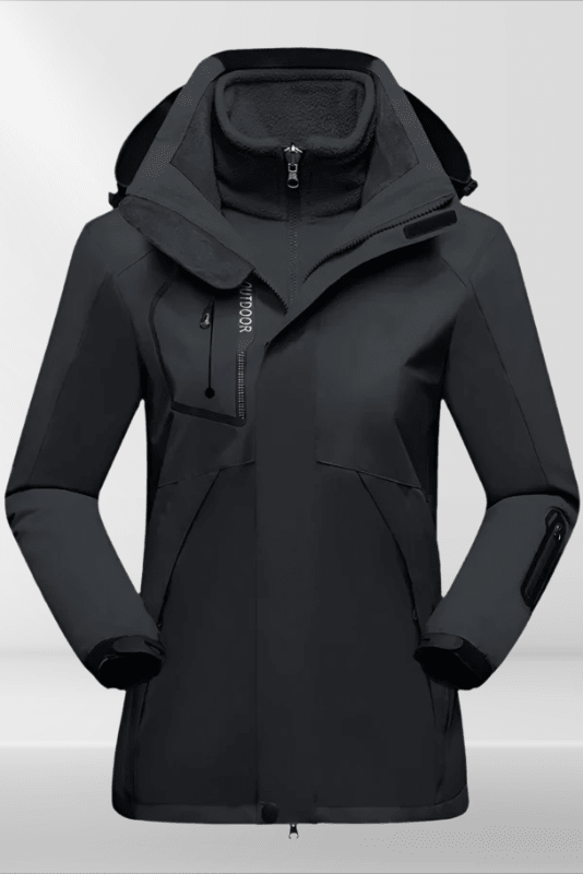 3-in-1 Modular Jacket for All-Weather Versatility and Style 0