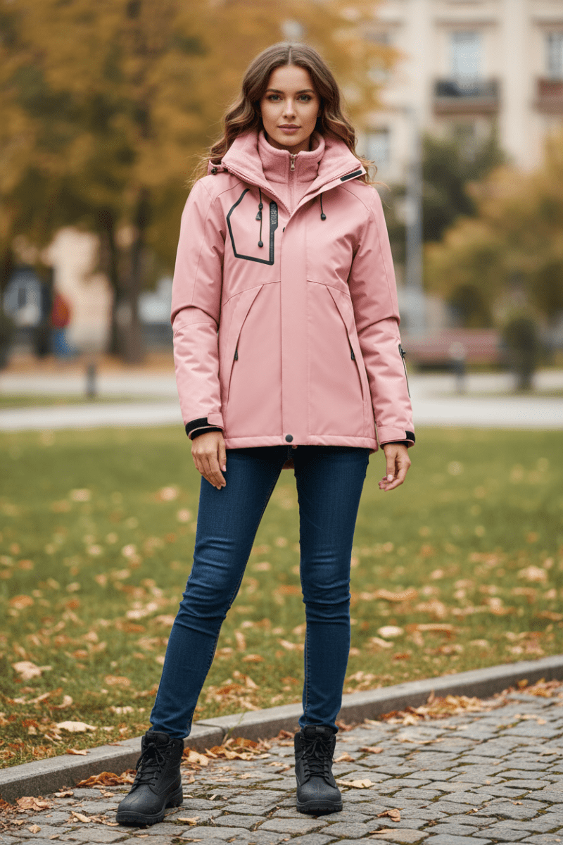 3-in-1 Modular Jacket for All-Weather Versatility and Style 3