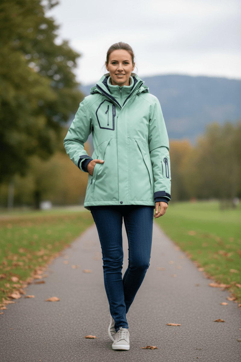 3-in-1 Modular Jacket for All-Weather Versatility and Style 4
