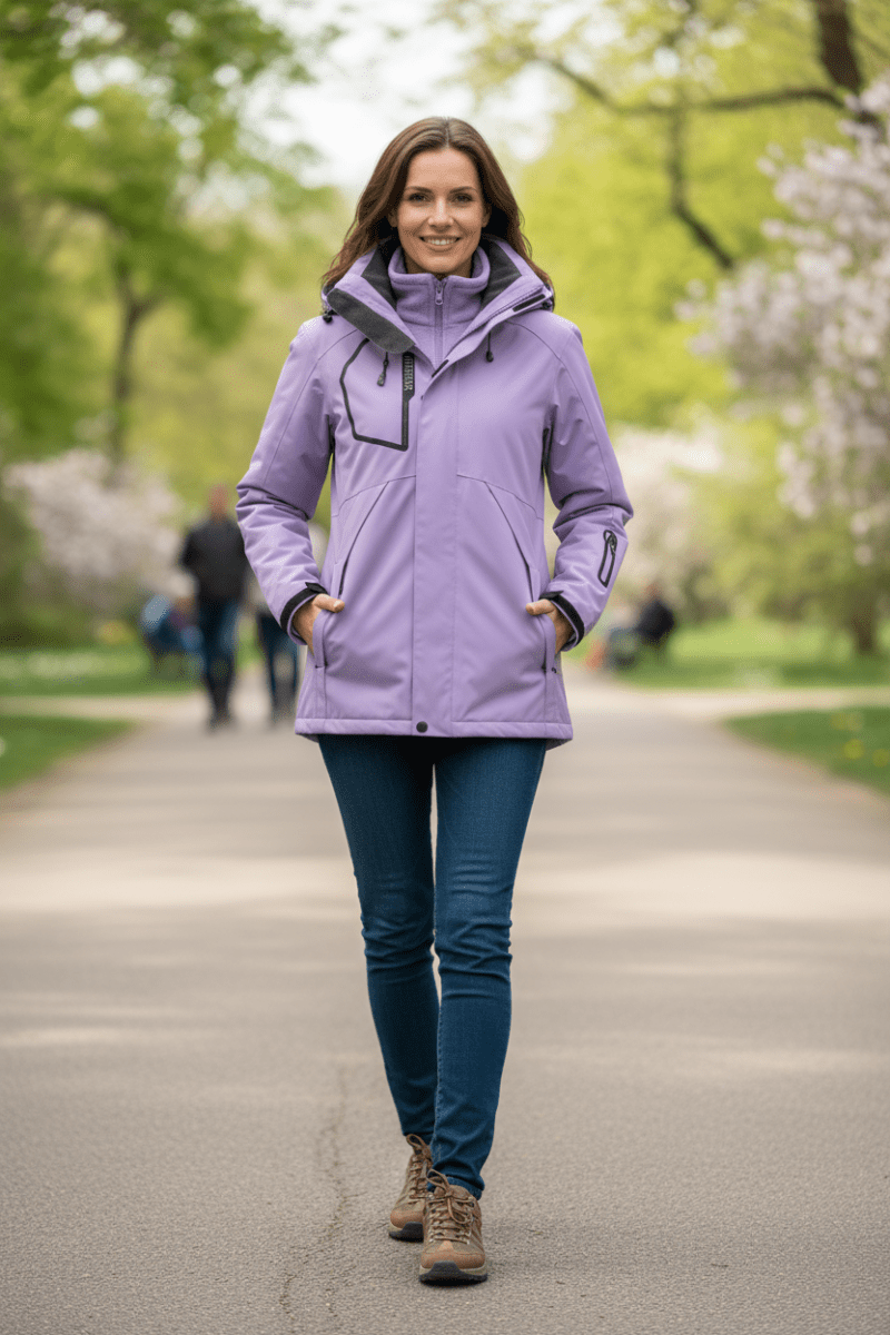 3-in-1 Modular Jacket for All-Weather Versatility and Style 5