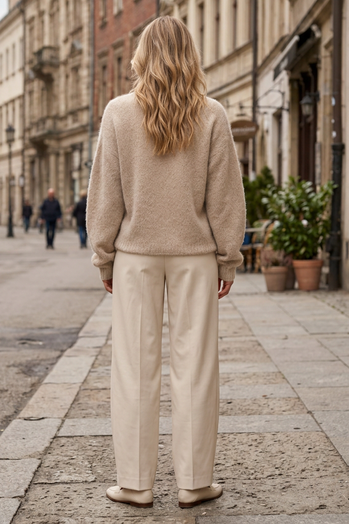 Strickjacke mit Knopfleiste und V-Ausschnitt