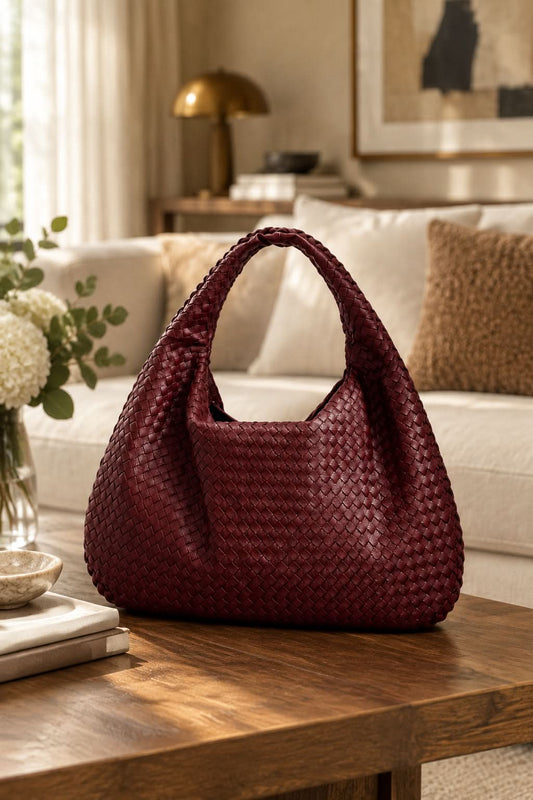 Trendy Woven Tote Bag for Modern Casual Looks