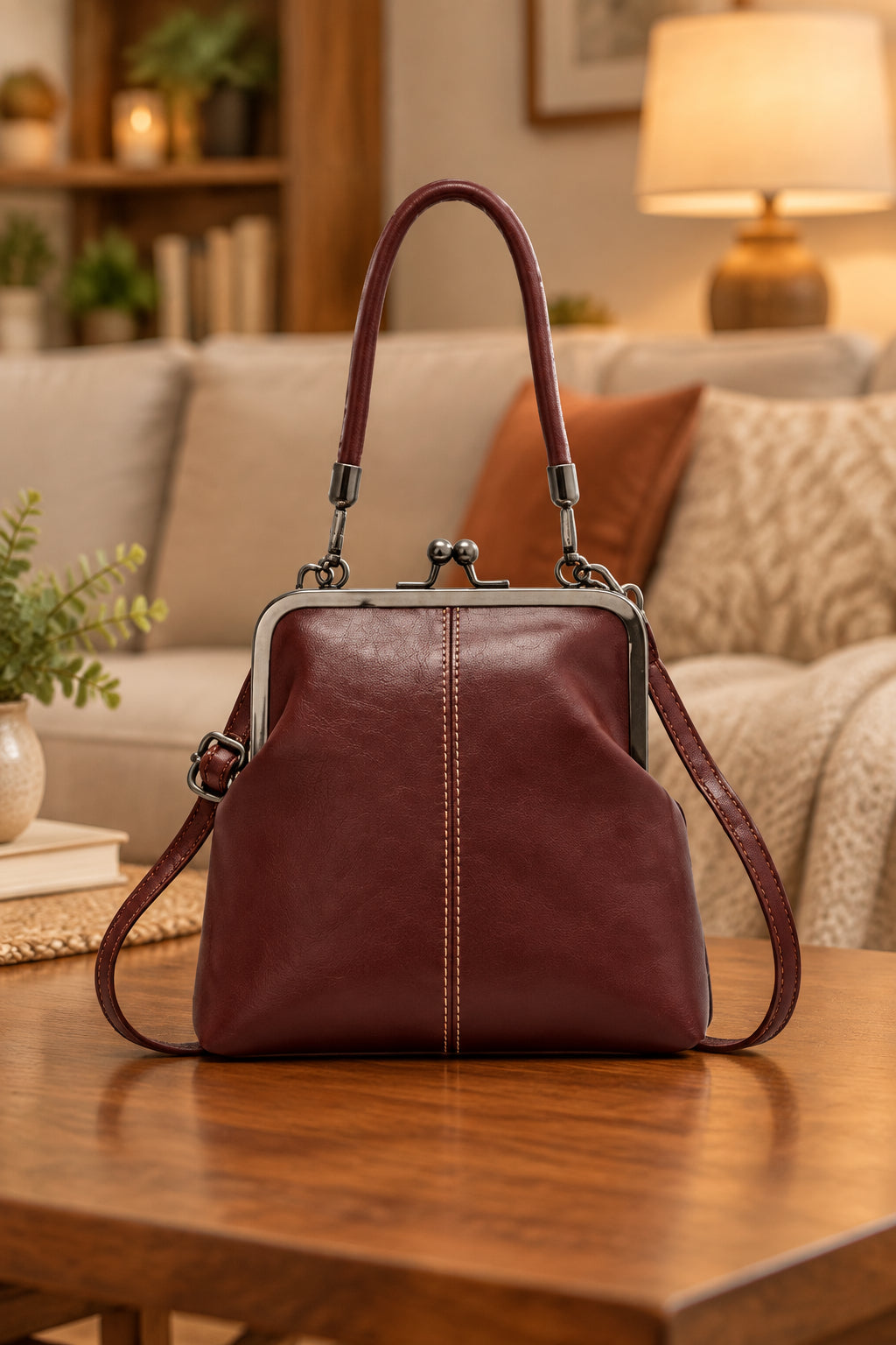 Vintage Shell Crossbody Bag