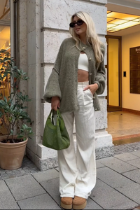 Oversized Knit Cardigan
