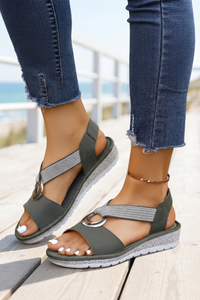 Everyday Ease Buckle Sandals