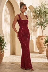 Serenity Flow Occasion Maxi Dress
