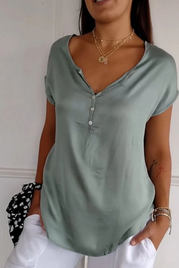 Cozy V-Neck Everyday T-Shirt