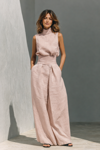 Minimalist Tank And Wide Leg Set