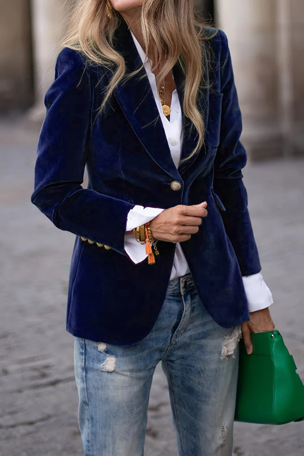 Effortless Button Up Blazer