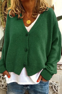 Cozy Knit Button Cardigan