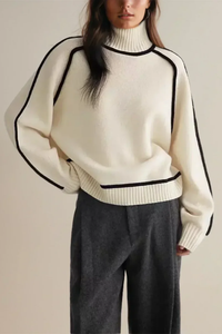 Cozy Knit Sweater Turtleneck