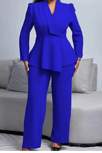 Executive Notched Lapel Suit Set