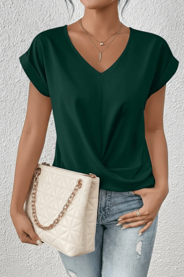 Casual Cotton Crew Neck T-Shirt