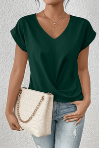 Casual Cotton Crew Neck T-Shirt