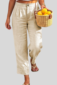 Vacation Cropped Summer Pants Casual