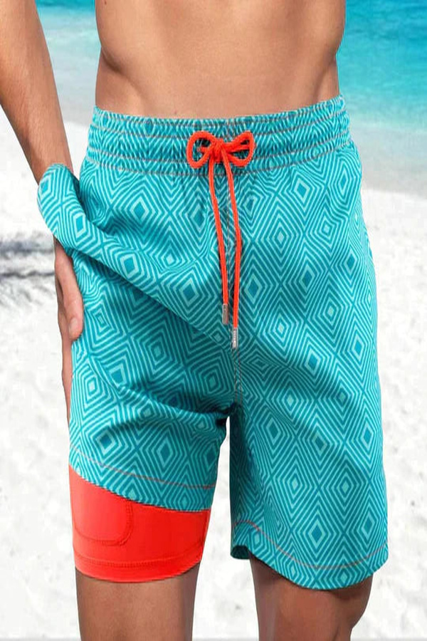 Athletic Compression Lined Swim Shorts