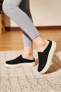 Slip On Breathable Thick Sole Shoes
