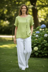 Minimal Round Neck Blouse