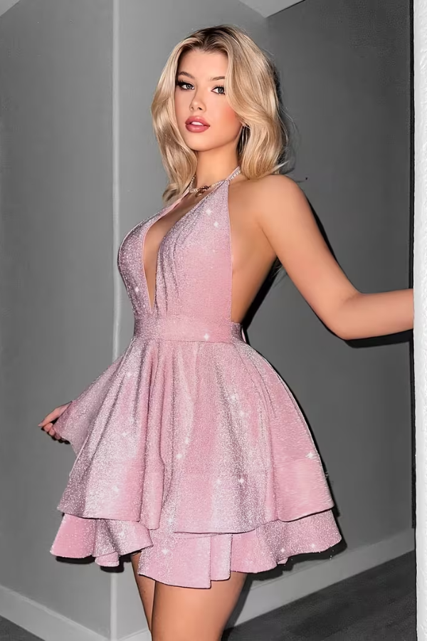 Bold Mini Dress Off Shoulder