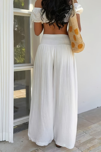 Relaxed Cropped Summer Pants Vacation