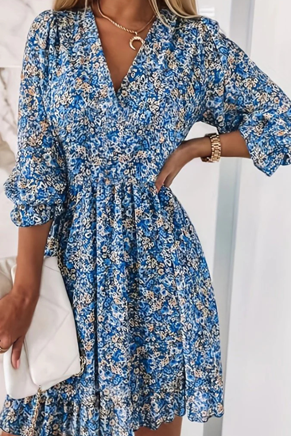 Bohemian Floral Dress