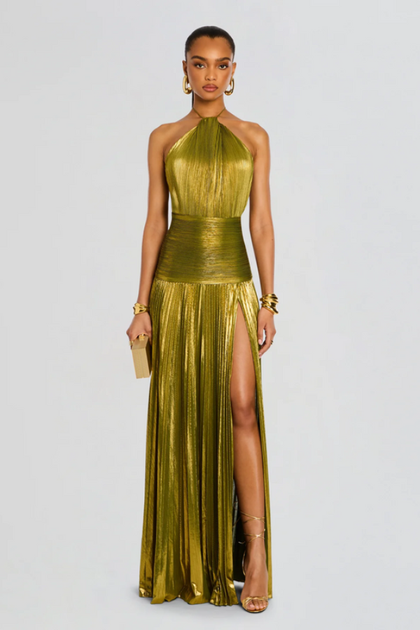 Sculpted Fit Elegant Maxi Dress