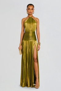 Sculpted Fit Elegant Maxi Dress
