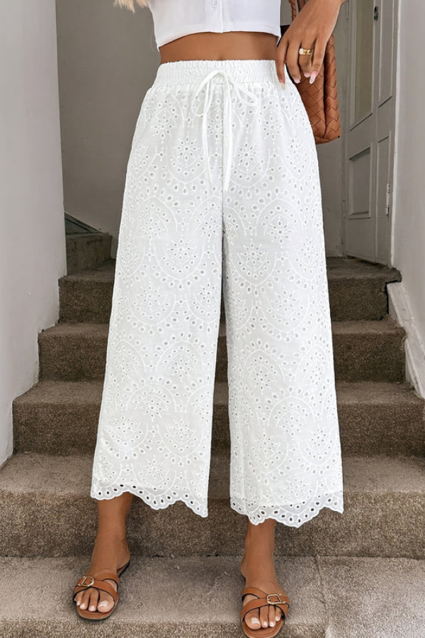 Bohemian Cropped Summer Pants Vacation