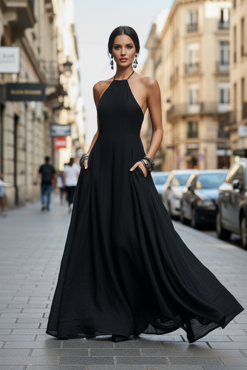 Sleeveless Maxi Dress