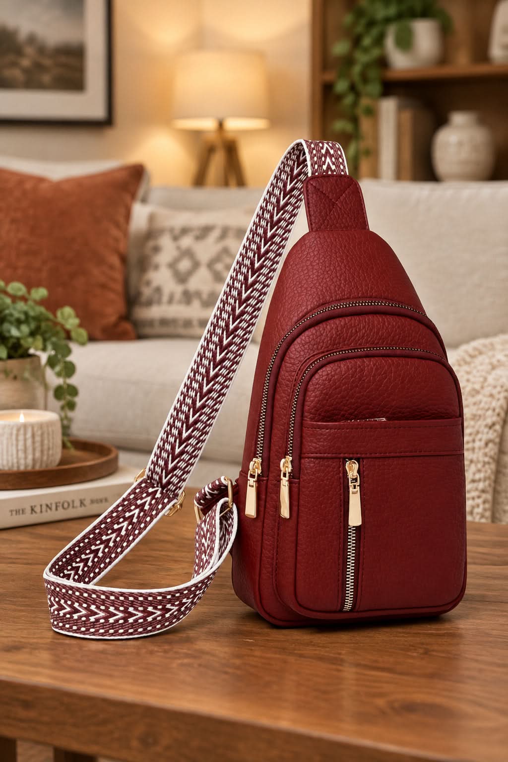 Relaxed Vintage Style Shoulder Bag