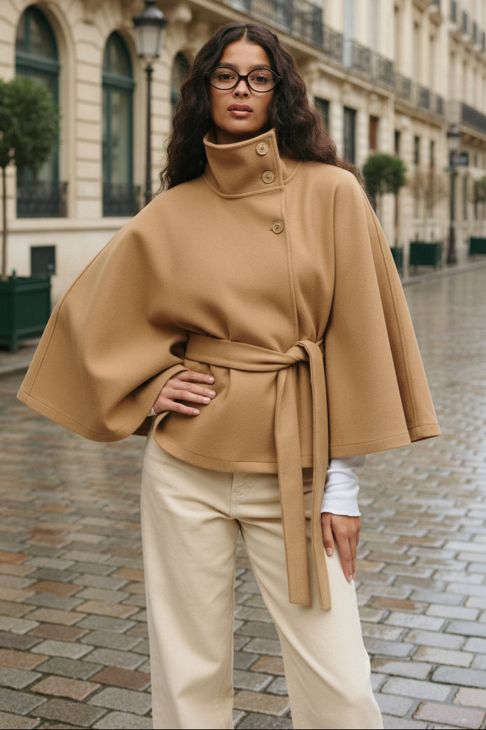 Everyday Cape Parka Coat