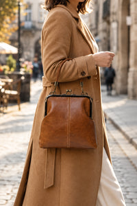 Vintage Shell Crossbody Bag