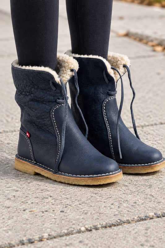 Gemütliche Winterstiefel mit warmem Innenfutter