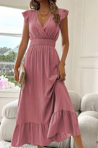 Radiant Chiffon Maxi Dress