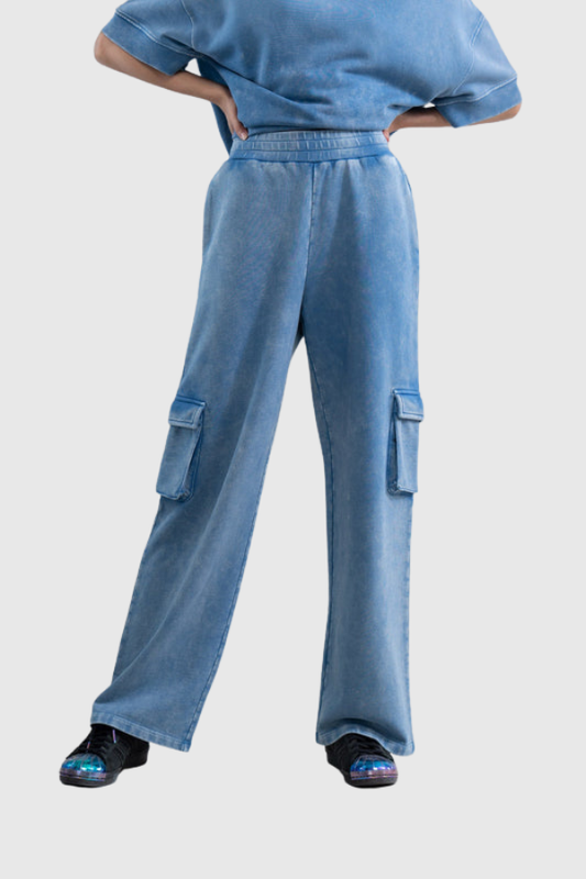 Relaxed Cropped Summer Pants Cargo