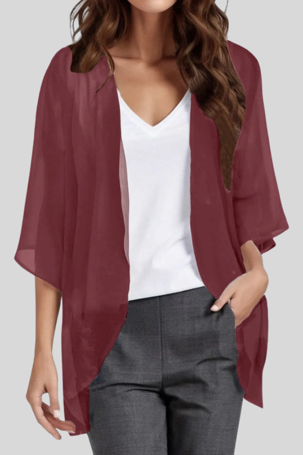Lightweight Open Front Cover Up