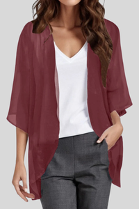 Lightweight Open Front Cover Up
