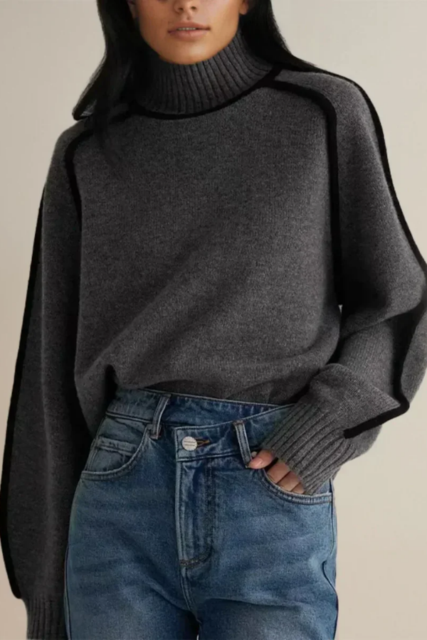 Cozy Knit Sweater Turtleneck