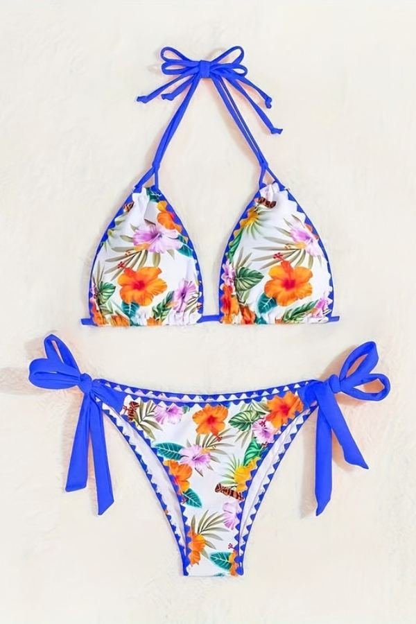 Floral Lace Bikini Set