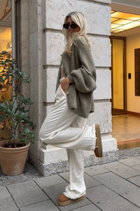 Oversized Knit Cardigan