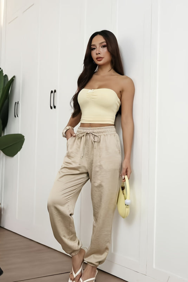 Everyday Cropped Summer Pants Casual