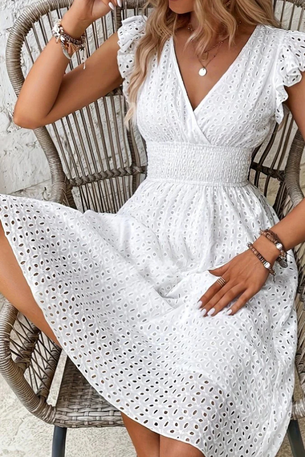 Bold Leopard Print Midi Dress