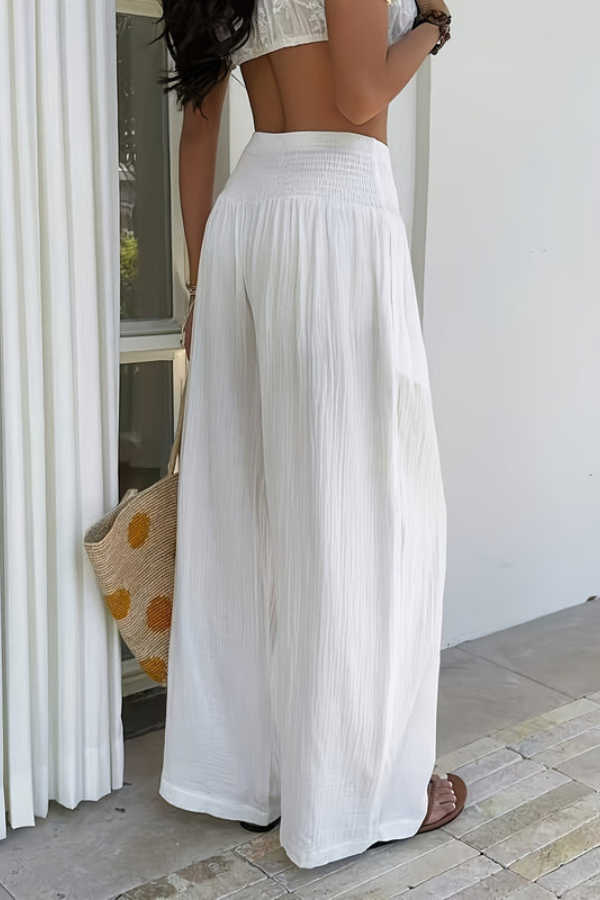 Relaxed Cropped Summer Pants Vacation