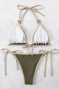 Vibrant Bikini Set Cutout