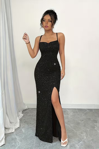 Radiant Sequin Maxi Dress