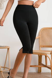 Stretch Cropped Summer Pants Slimfit